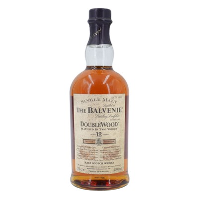 Lot 1654 - The Balvenie 12 year old "DoubleWood" single...