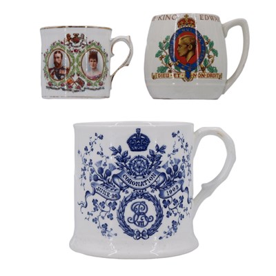 Lot 758 - A Coalport King Edward VII commemorative...