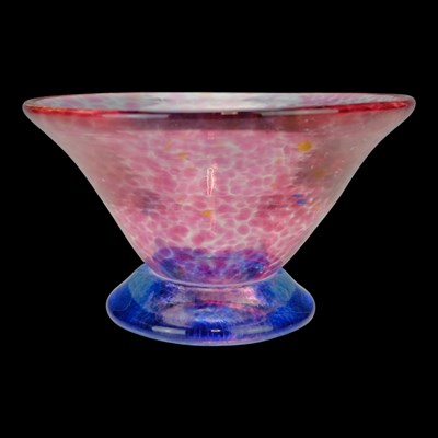 Lot 850 - A near-contemporary studio art glass...