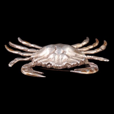 Lot 999 - A large white metal brooch in the form of a...
