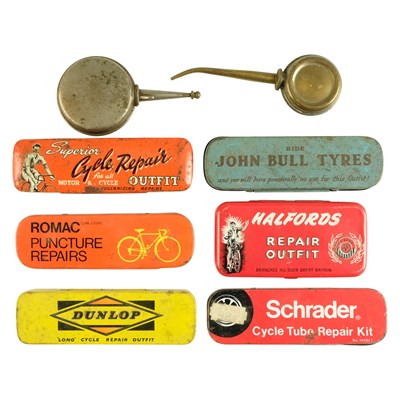 Lot 593 - [Cycling, classic car] A group of mid-to-late...