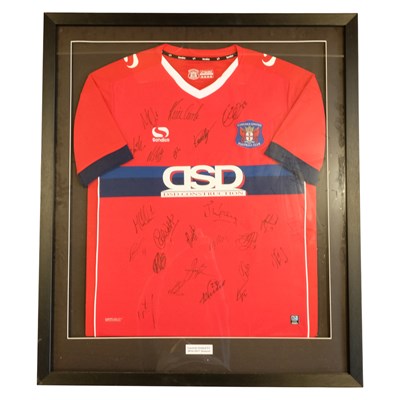 Lot 579 - [Autograph] A Carlisle United Football Club...