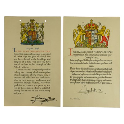 Lot 125 - A Second World War Victory celebration...
