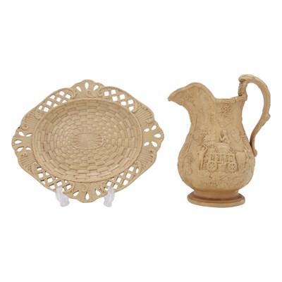 Lot 795 - A 19th Century Staffordshire caneware...