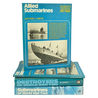 Lot 239 - [War at sea / U-Boat] Whitley, "Destroyers of...