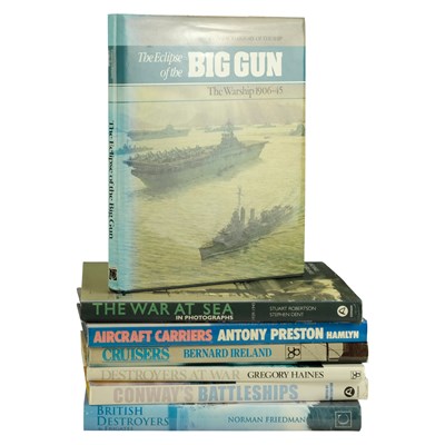 Lot 241 - [War at sea] A group of books on 20th Century...