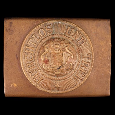 Lot 105 - An Imperial German Wurttemberg waist belt clasp