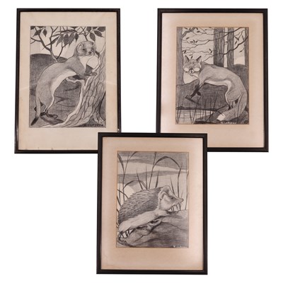 Lot 1153 - Ralston Gudgeon (Scottish, 1910-1984), studies...