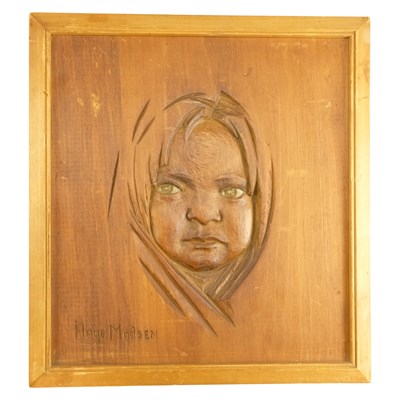 Lot 711 - A Scandinavian carved pine panel depicting in...