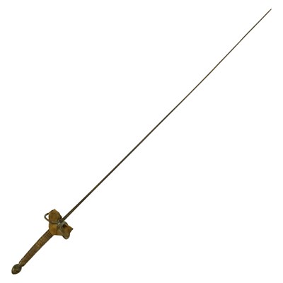 Lot 577 - An antique fencing foil, 102.5 cm. [sword]