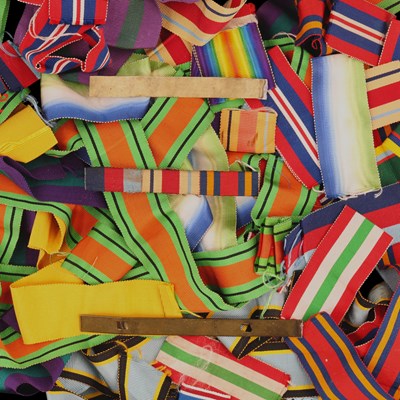 Lot 1 - A group of medal ribbons