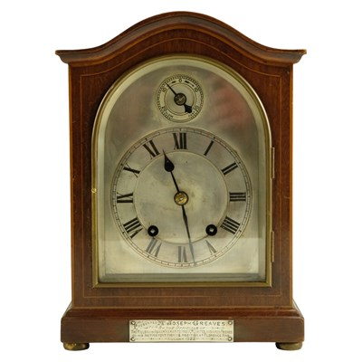 Lot 1082 - An early 20th Century string-inlaid mahogany...