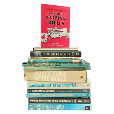 Lot 255 - A group of books on military and other firearms