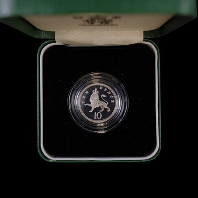 Lot 340 - A Royal Mint UK 1992 silver proof piedfort ten...