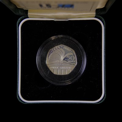 Lot 343 - A Royal Mint UK 2000 silver proof "150 years...
