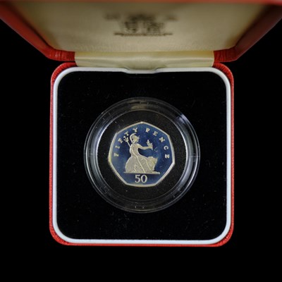 Lot 348 - A Royal Mint UK 1997 silver proof piedfort...