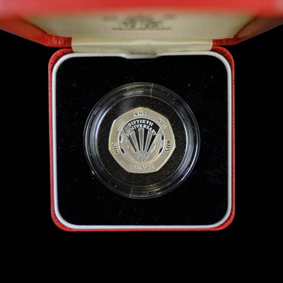 Lot 352 - A Royal Mint UK 1998 silver proof piedfort...