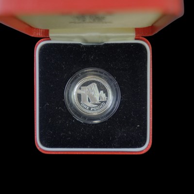 Lot 377 - A Royal Mint UK 2004 silver proof piedfort one...