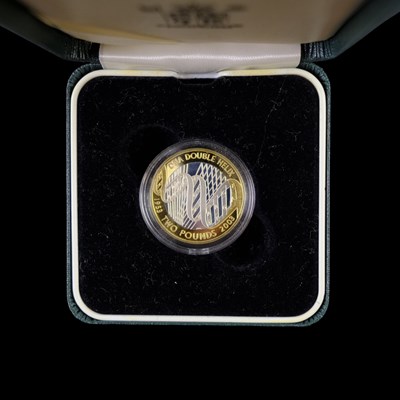 Lot 379 - A Royal Mint UK 2003 "DNA" silver proof two...