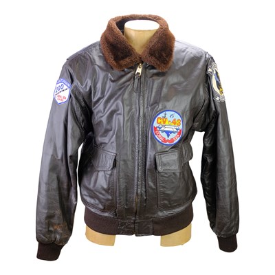 Lot 211 - A fine reproduction US Navy Type G brown...