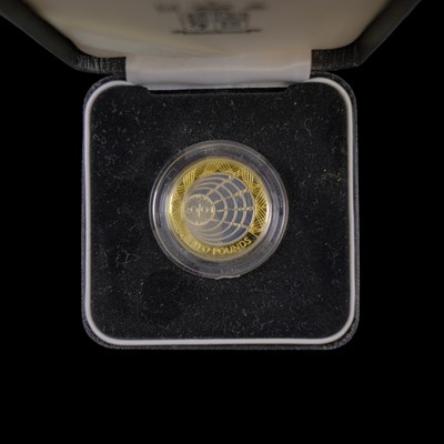 Lot 395 - A Royal Mint UK 2001 "Marconi" silver proof...