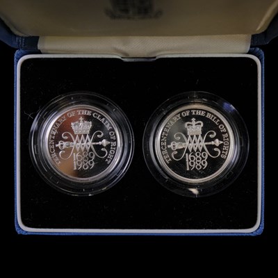 Lot 397 - A Royal Mint UK 1989 silver proof two pound £2...