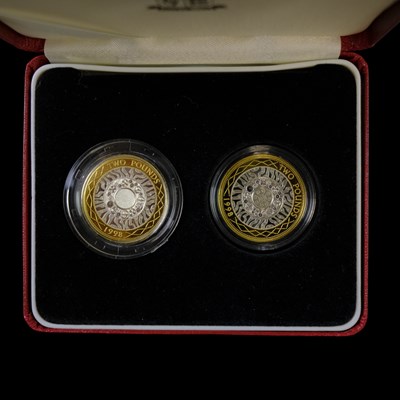 Lot 398 - A Royal Mint UK 1998 silver proof two pound £2...