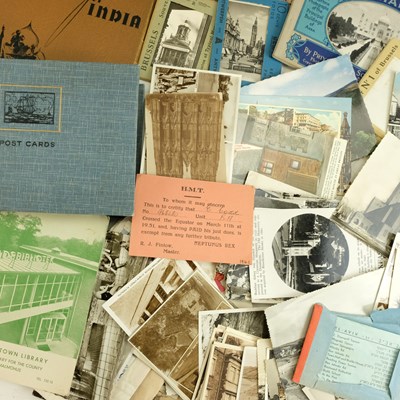 Lot 282 - A postcard album containing late 19th / early...