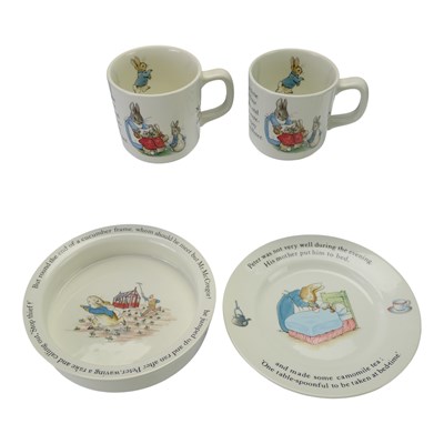 Lot 778 - A group of Wedgwood Beatrix Potter Peter...
