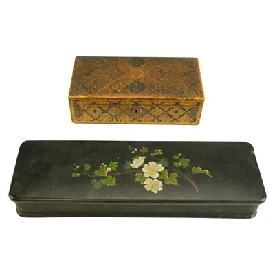 Lot 721 - A Victorian / early 20th Century lacquered...
