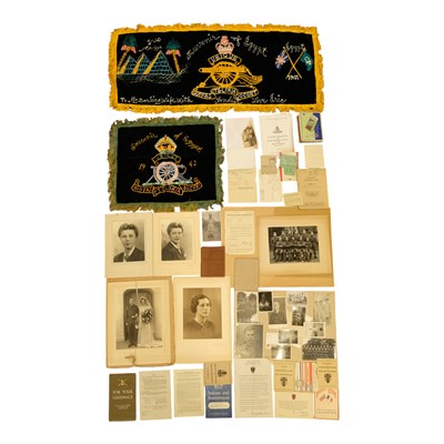 Lot 122 - A group of Second World War period documents...