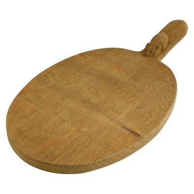 Lot 823 - A Robert "Mouseman" Thompson of Kilburn carved...