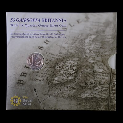 Lot 405 - A Royal Mint UK 2014 "SS Gairsoppa Britannia"...