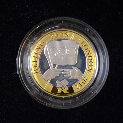 Lot 420 - A Royal Mint UK 2008 "Olympic Games handover...