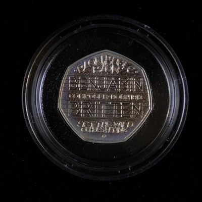 Lot 424 - A Royal Mint UK 2013 "Benjamin Britten" silver...