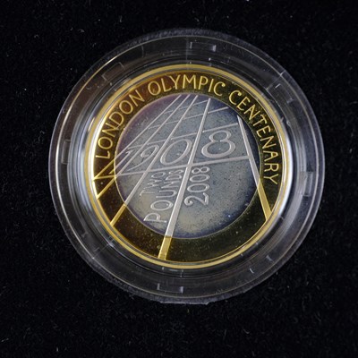 Lot 427 - A Royal Mint UK 2008 "4th Olympiad London"...