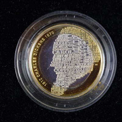 Lot 432 - A Royal Mint UK 2012 "Charles Dickens" silver...