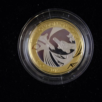 Lot 434 - A Royal Mint UK 2012 "London Olympics handover...