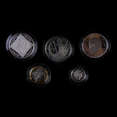 Lot 457 - A Royal Mint UK 2008 "Family Silver Collection"...