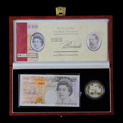 Lot 462 - A Royal Mint and Bank of England ten pounds...