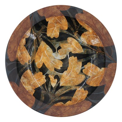 Lot 751 - A contemporary Ralph Jandrell Pottery "Foliage"...