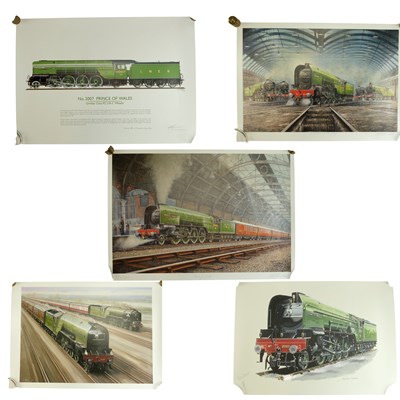 Lot 603 - Railway prints, as presented to the founders...