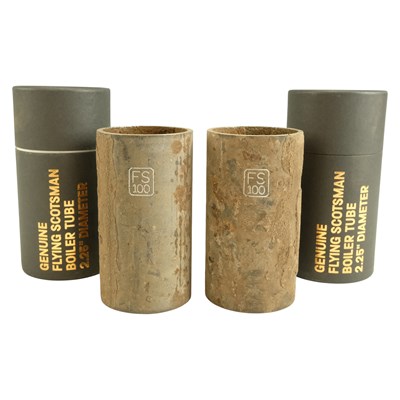 Lot 604 - [Railway / Locomotive] Two copper boiler tube...