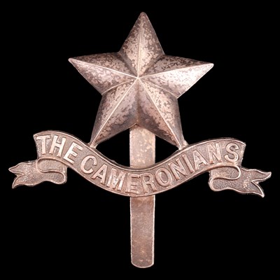 Lot 28 - An early-to-mid 20th Century Cameronians...
