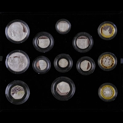 Lot 478 - A Royal Mint UK 2015 silver proof coin...