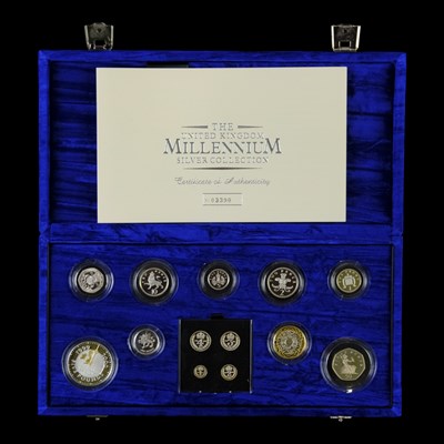 Lot 480 - A Royal Mint UK 2000 "Millenium Collection"...
