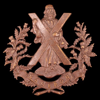 Lot 32 - A Queen's Own Cameron Highlanders officer's...