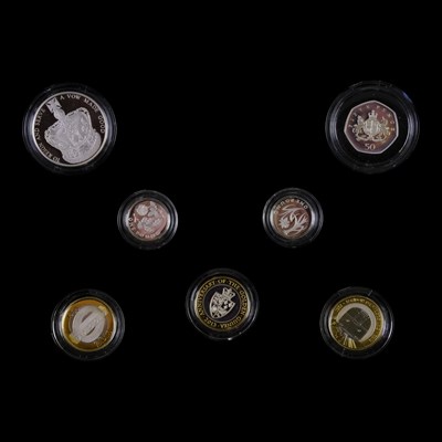 Lot 485 - A Royal Mint UK 2013 silver piedfort proof...