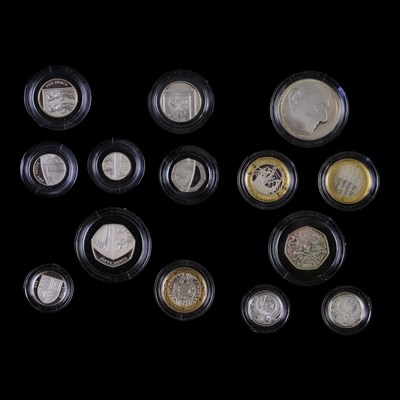 Lot 486 - A Royal Mint UK 2011 silver proof coin...