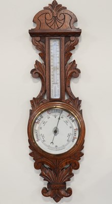 Lot 1083 - A large late 19th / early 20th Century carved...